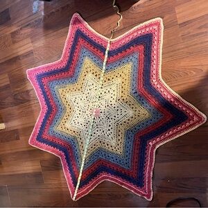 Crochet Handmade Star Blanket